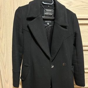 Long black coat